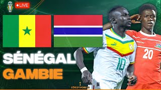 🔴🇸🇳🇬🇲 SENEGAL  GAMBIE LIVE  🇸🇳LES LIONS ENTRE EN LICE FACE AUX SOLIDES SCORPIONS  CAN  CAN 2024 [upl. by Mandal]