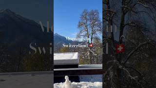 christmas merrychristmas switzerland swiss goodmorning morningroutine [upl. by Gardel656]