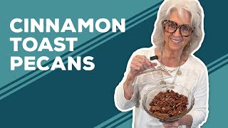 Love amp Best Dishes Cinnamon Toast Pecans Recipe  Roasted Nuts Recipe  Toasted Pecans [upl. by Davilman]