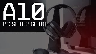 A10 Gaming Headset PCMAC Setup Guide  ASTRO Gaming [upl. by Pontone650]