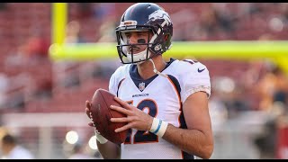 Former NFL FirstRound Pick Paxton Lynch Signs With Orlando Guardians [upl. by Arvo934]