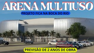 ARENA MULTIUSO  SEGUEM OS TRABALHOS drone air3 [upl. by Uy]