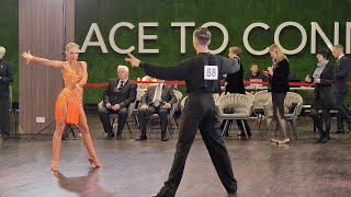 Paso Doble  RIGA OPEN 2024  26  27 October 2024 CupInternationalWDSF [upl. by Thurman]