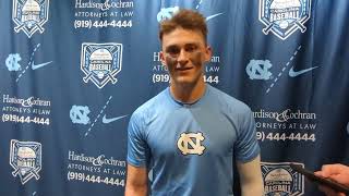 UNC Baseball Post Game Rutgers 12 March 2024 [upl. by Ahseik]