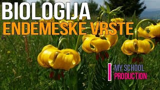 ENDEMSKE VRSTE Biologija Osnovnih škola [upl. by Laughry]