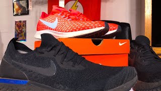 Nike Pegasus 35 vs Epic React Flyknit [upl. by Filahk]