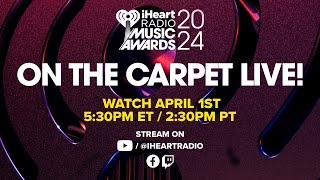 iHeartRadio Music Awards On The Carpet Live [upl. by Leumhs]