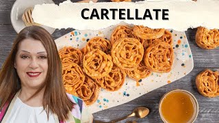 Cartellate come fare i tipici dolci pugliesi [upl. by Ev]