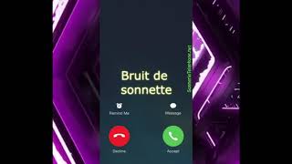 Bruit de sonnette gratuite pour portable  SonnerieTelephoneNet [upl. by Anoel]