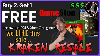 Can I make Big Money from GameStops B2G1 Sale [upl. by Cole]