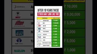 After 10 Years These Stocks May Look Like This shorts [upl. by Velda]