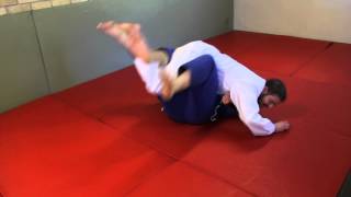 Half Guard Back Roll sweep [upl. by Rico5]