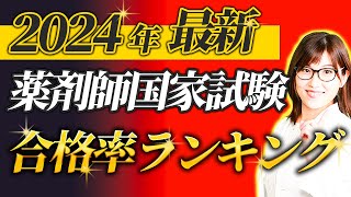 【2024年最新版】第109回薬剤師国家試験合格率ランキング｜合格率と大学偏差値の関係性も暴露 [upl. by Ajit469]