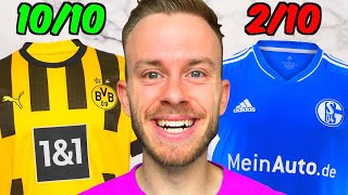 Bundesliga TrikotRanking 202223 Wer hat das Schönste 🤩 Wer das Hässlichste 💩 [upl. by Krystalle142]