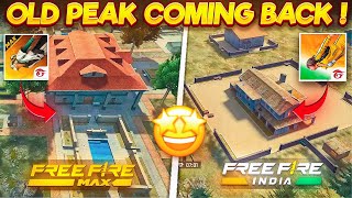 Old Peak is Coming Back in Free Fire India in Telugu [upl. by Aninaj]