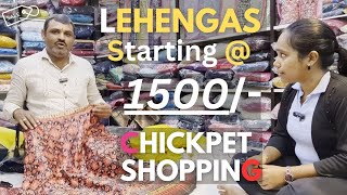 Chickpet Shopping Bengaluru Lehengas Kurtis Tops Shirts Jeans Wholesale Boutique Courier available [upl. by Fara183]