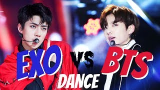 BTS VS EXO Part 2  DANCE [upl. by Annayhs]