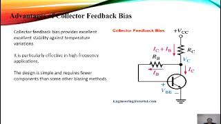 Emittercollector and emitter collector feedback bias [upl. by Zat]