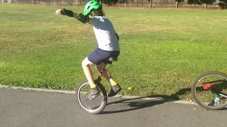 Unicycling Society of America Skill Level 1 [upl. by Hammock]