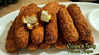 Crispy Paneer FingerPaneer Finger Recipe BengaliPaneer Finger RecipePaneer RecipeSnacks Recipe [upl. by North684]