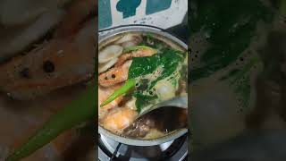 SINIGANG SHRIMP SOUP FOR DINNER [upl. by Irv]