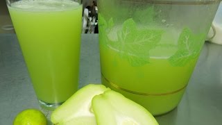 Agua fresca de chayote RecetasdeLuzMa [upl. by Evangeline]