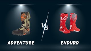 Stivali ADVENTURE vs ENDURO  Comparativa cosa scegliere [upl. by Nevil]