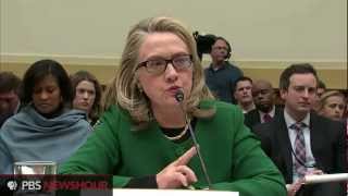 Watch Clinton Testify Before House on Benghazi Attack [upl. by Elenahc423]