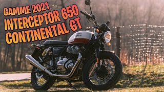 ✅Royal Enfield Interceptor 650 amp Continental GT 2021✅ nouveaux coloris amp euro 5 SUPERBE MOTOACTU [upl. by Milford978]