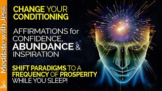 I AM ABUNDANT CONFIDENT amp INSPIRED REPROGRAM your mind POSITIVE AFFIRMATIONS while you SLEEP [upl. by Reham]