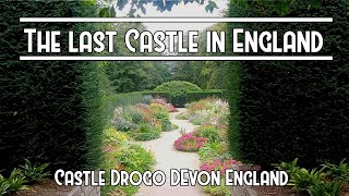 Enjoy Relaxing Tour of Dreamy Garden amp Dramatic Architecture of Drogo Castle in Devon England [upl. by Aerona969]