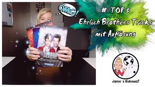 Ehrlich Brothers  Wie funktionieren die TOP 5 Zaubertricks Zaubern lernen JamiesVideowelt [upl. by Robillard520]