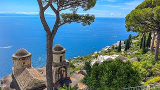 Ravello Italy 4K  The Hidden Treasure of the Amalfi Coast  Travel Vlog 4K Video Ultra HD 60fps [upl. by Elylrac]