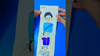 story of five friends folder drawing  funny 🤣 short [upl. by Brina]