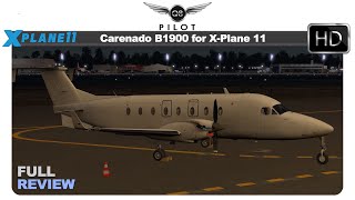 XPlane Carenado B1900D for XPlane 11  Full Review [upl. by Luhem]