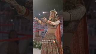 Indian Bridal Dance  Sangeet Performance  Indian Bridal Entrance  Indian Lehenga  Teri Ore Song [upl. by Kara-Lynn156]