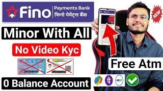 Teenagers with all  without kyc  No aadhar card  otp amp no pan  zero balance account [upl. by Amuh]