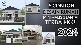 Desain rumah minimalis terbaru 2024 [upl. by Summer]