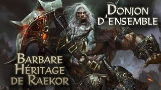 Donjon densemble Barbare LHéritage de Raekor [upl. by Etteniotnna771]