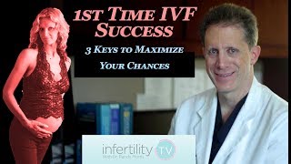 First Time IVF Success  Three keys to maximizing your IVF chances [upl. by Yeldahc74]