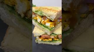 Paneer Tikka Sandwich  How to make paneer sandwich shorts youtubeshorts [upl. by Searby]