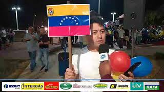 Manifestación Comunidad Venezolana en Araguari [upl. by Kenweigh279]