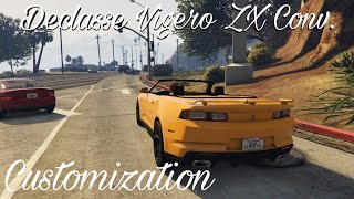 Declasse Vigero ZX Conv Chevy Camaro Conv 2018 Customization  GTA Online Car Customization [upl. by Lihka]