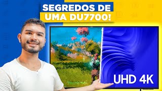 DU7700  A TV mais vendida da SAMSUNG tem um BOM SISTEMA Melhor que Android TV Testes e funçōes [upl. by Georglana]