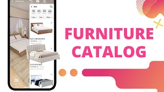 Furniture catalog  Lesson 4 Room Planner App [upl. by Ibrik393]