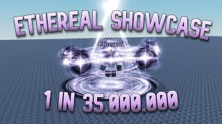 Ethereal showcase 1 in 35M  new star cutscene  Sols RNG era 6 [upl. by Erastes]