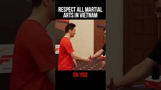 Respect All Martial Arts in Vietnam DKYOO shorts [upl. by Wrench]