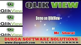 Qlik View  QlikView Session  18 by Sharat [upl. by Theo573]