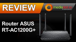 Router ASUS RTAC1200G  Review MediaDOTro 4K [upl. by Gillian]