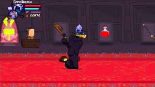 Castle Crashers  Slow Fall Tutorial Magic Jump amp High Agility Recommended [upl. by Ardath]